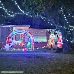 Christmas Light display at 27 Wahroonga Avenue, Valley View