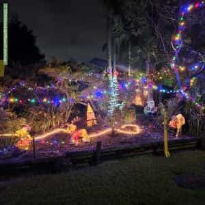 Christmas Light display at 8 Pengana Court, Alexandra Hills