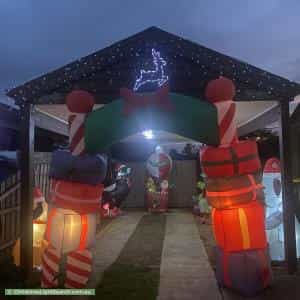 Christmas Light display at 23 Cameron Drive, Hoppers Crossing