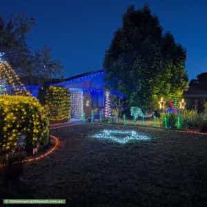 Christmas Light display at 22 Concord Drive, Old Reynella