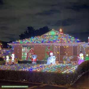 Christmas Light display at 50 Fleetwood Drive, Narre Warren