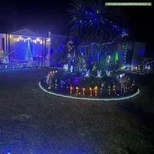 Christmas Light display at 5 Sunset Boulevard, Paynesville