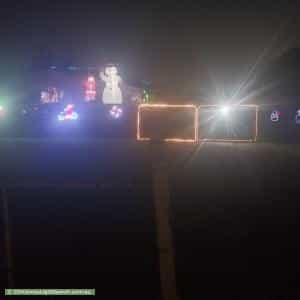 Christmas Light display at 10 Barker Street, Saint Marys