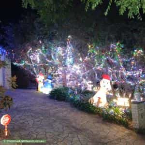 Christmas Light display at 6 Tuscan Avenue, Kellyville