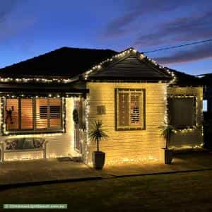 Christmas Light display at 35 Forster Street, Port Kembla