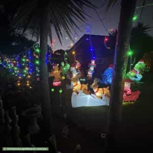 Christmas Light display at 12 Mudford Street, Sunshine West