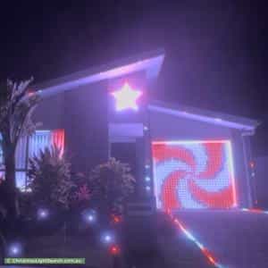 Christmas Light display at 70 Macmillan Loop, Belivah