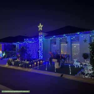Christmas Light display at 2A Connor Avenue, Woodville South