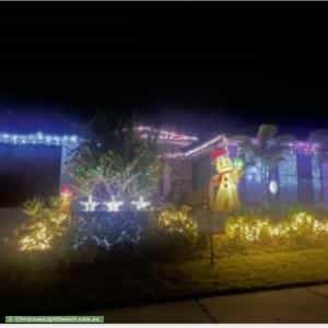 Christmas Light display at 56 Expedition Road, Yarrabilba
