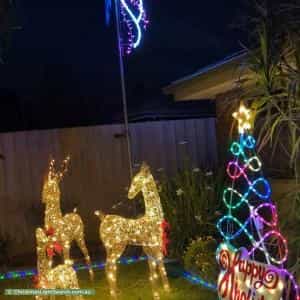 Christmas Light display at 14 Goodall Court, Corio