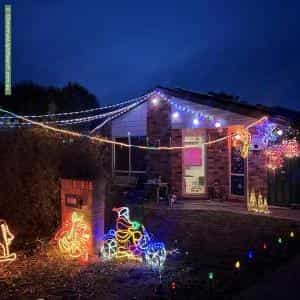 Christmas Light display at  Tallon Place, Gordon