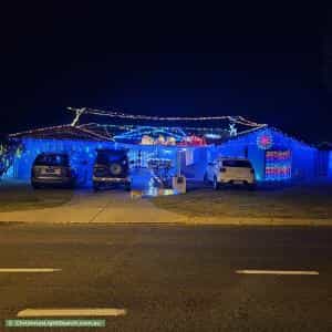 Christmas Light display at 50 Moorhen Drive, Yangebup