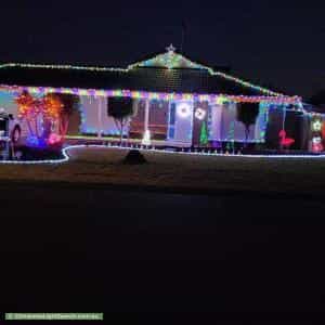Christmas Light display at 11 Whitelaws Court, Angle Vale