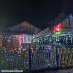 Christmas Light display at 34 Hugh Street, Belmore