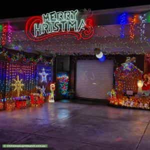Christmas Light display at 3 Dowling Road, Oakleigh South