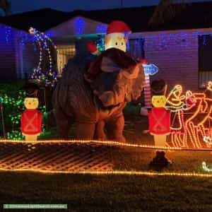 Christmas Light display at 2 Bunya Court, Narangba