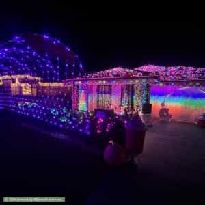 Christmas Light display at 4 Maize Avenue, Spring Farm