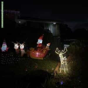 Christmas Light display at 38 Snow Gum Road, Doncaster East