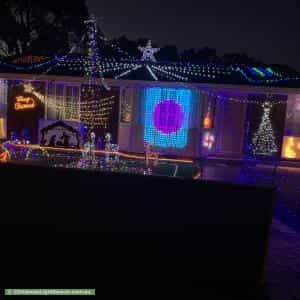 Christmas Light display at 10 Lindon Street, Elizabeth Vale