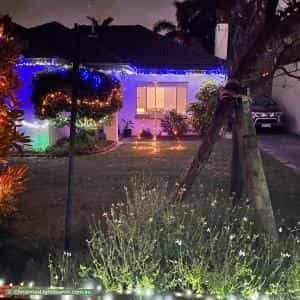 Christmas Light display at 9 Surrey Street, Bentleigh East