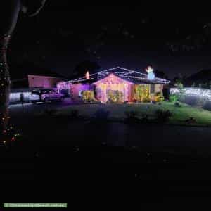Christmas Light display at 32 The Parade, Blair Athol