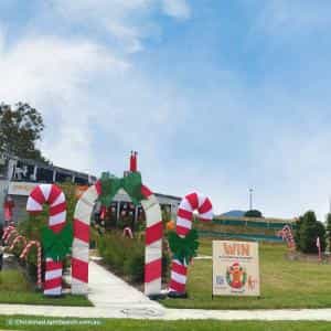 Christmas Light display at 50 Telemon Street, Beaudesert