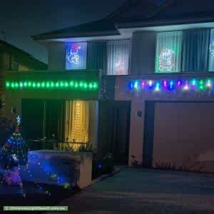 Christmas Light display at 12A Henley Road, Ardross