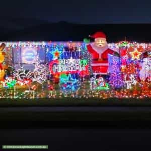 Christmas Light display at 19 Alpine Avenue, Cessnock