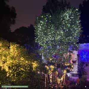 Christmas Light display at 62 Kimberley Drive, Chirnside Park