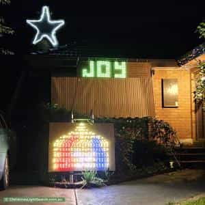 Christmas Light display at 7 McCulloch Street, Nunawading