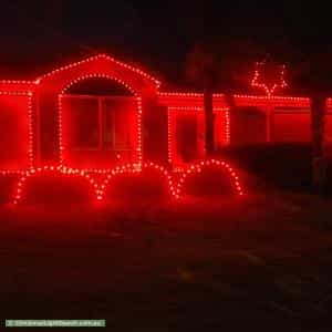 Christmas Light display at 45 Bateson Heights, Clarkson