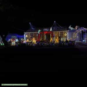 Christmas Light display at 87 Paddington Avenue, Carrum Downs