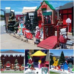 Christmas Light display at 5 Cimarron Edge, Meadow Springs