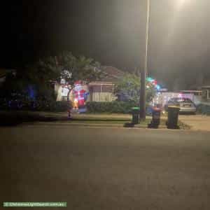 Christmas Light display at 87 Waller Street, Benalla