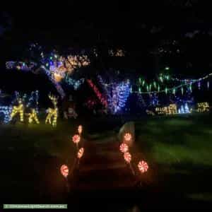 Christmas Light display at 95 Slade Road, Bardwell Park