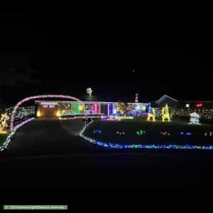 Christmas Light display at 65 McCall Avenue, Camden South