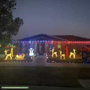 Christmas Light display at 120 Langley Boulevard, Lang Lang