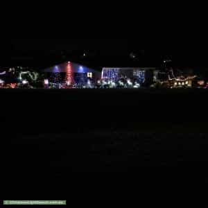 Christmas Light display at 22 Bucktin Street, Collie
