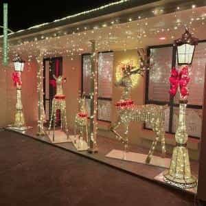 Christmas Light display at 66 Woodend Road, Sheidow Park