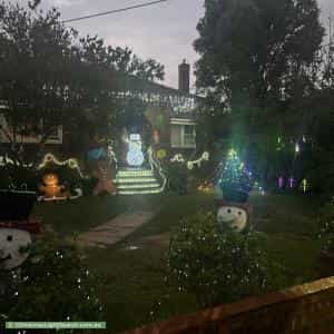 Christmas Light display at 182 Jasper Road, Bentleigh