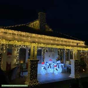 Christmas Light display at  Morris Street, Tocumwal