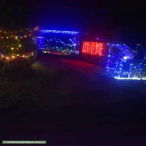 Christmas Light display at 801 Wardell Road, Meerschaum Vale