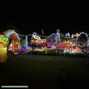 Christmas Light display at 17 Stephenson Street, Birrong