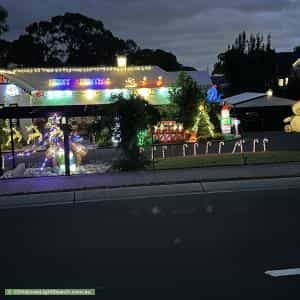 Christmas Light display at 43 Browns Lane, Plenty