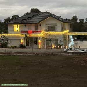 Christmas Light display at 24 Plenty Views Boulevard, Plenty