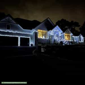Christmas Light display at 7 Blackwood Grove, Plenty