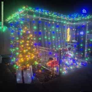 Christmas Light display at 28 Yarrinup Avenue, Chadstone