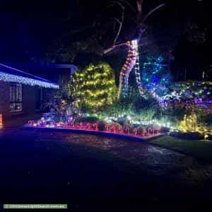 Christmas Light display at 37 Pine Drive, Aberfoyle Park