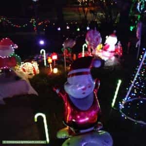 Christmas Light display at 1 Dumaurier Street, Chermside