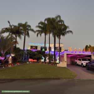 Christmas Light display at 9 Noranda Place, Noranda